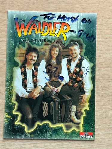 Die waldler autogrammkarte - waldler,